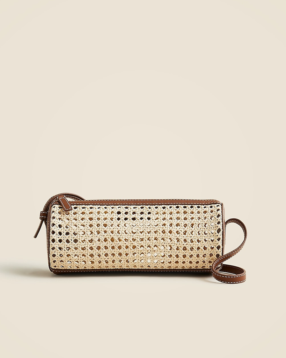 Bordeaux bag in faux raffia | J. Crew US