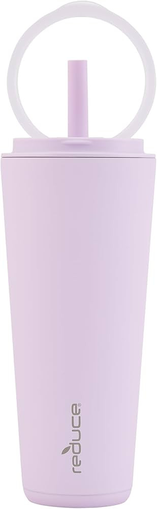 REDUCE 32oz Halo Spill-Proof Stainless Steel Tumbler with Lid & Straw, Keeps Drinks Cold up to 32... | Amazon (US)