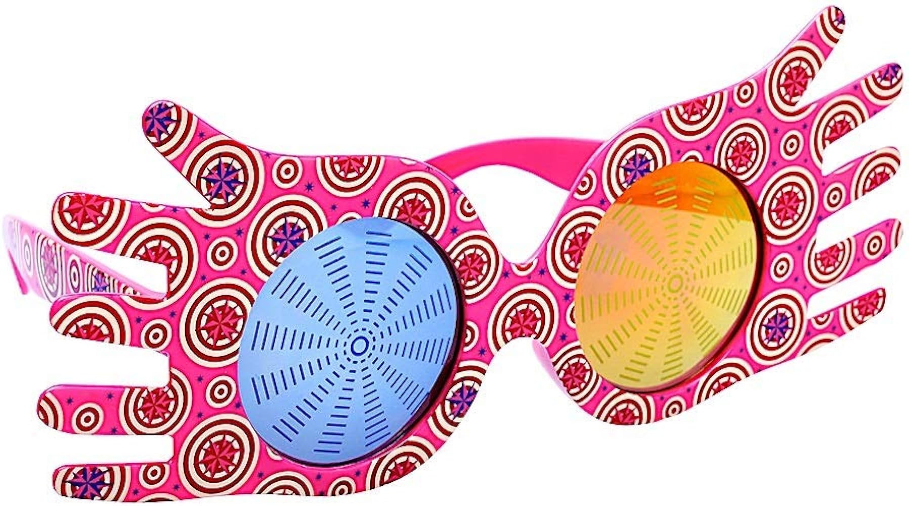 Sun-Staches Official Luna Lovegood Character Sunglasses Novelty Costume Party Favor Sunglasses UV400 | Amazon (US)
