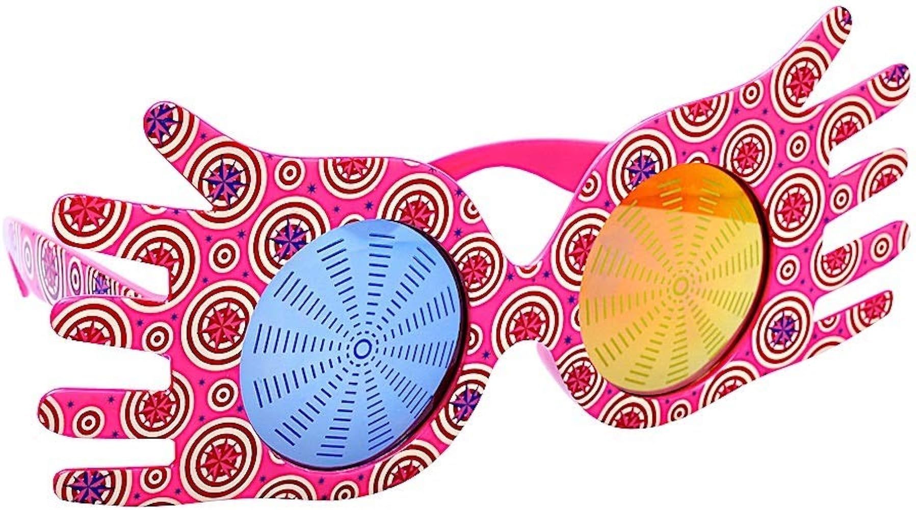 Sun-Staches Official Luna Lovegood Character Sunglasses Novelty Costume Party Favor Sunglasses UV400 | Amazon (US)