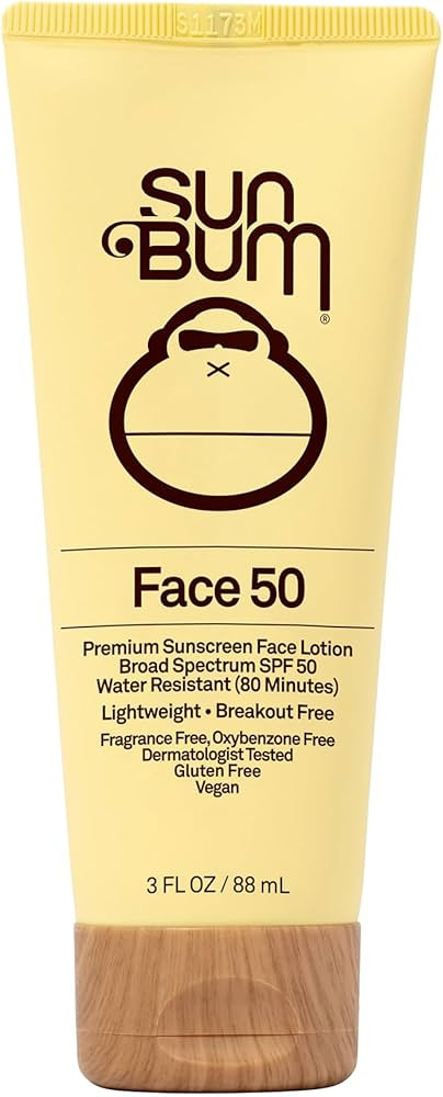 Sun Bum Original SPF 50 Sunscreen Face Lotion | Broad Spectrum Moisturizing Facial Sunblock with ... | Amazon (US)