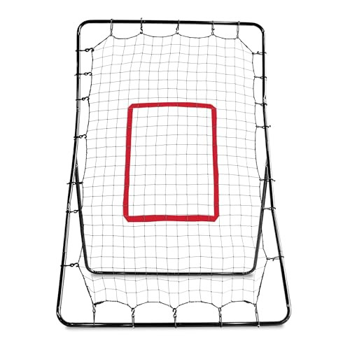 SKLZ PitchBack Baseball and Softball Pitching Net and Rebounder, Black/Red, 2' 9" x 4' 8 | Amazon (US)