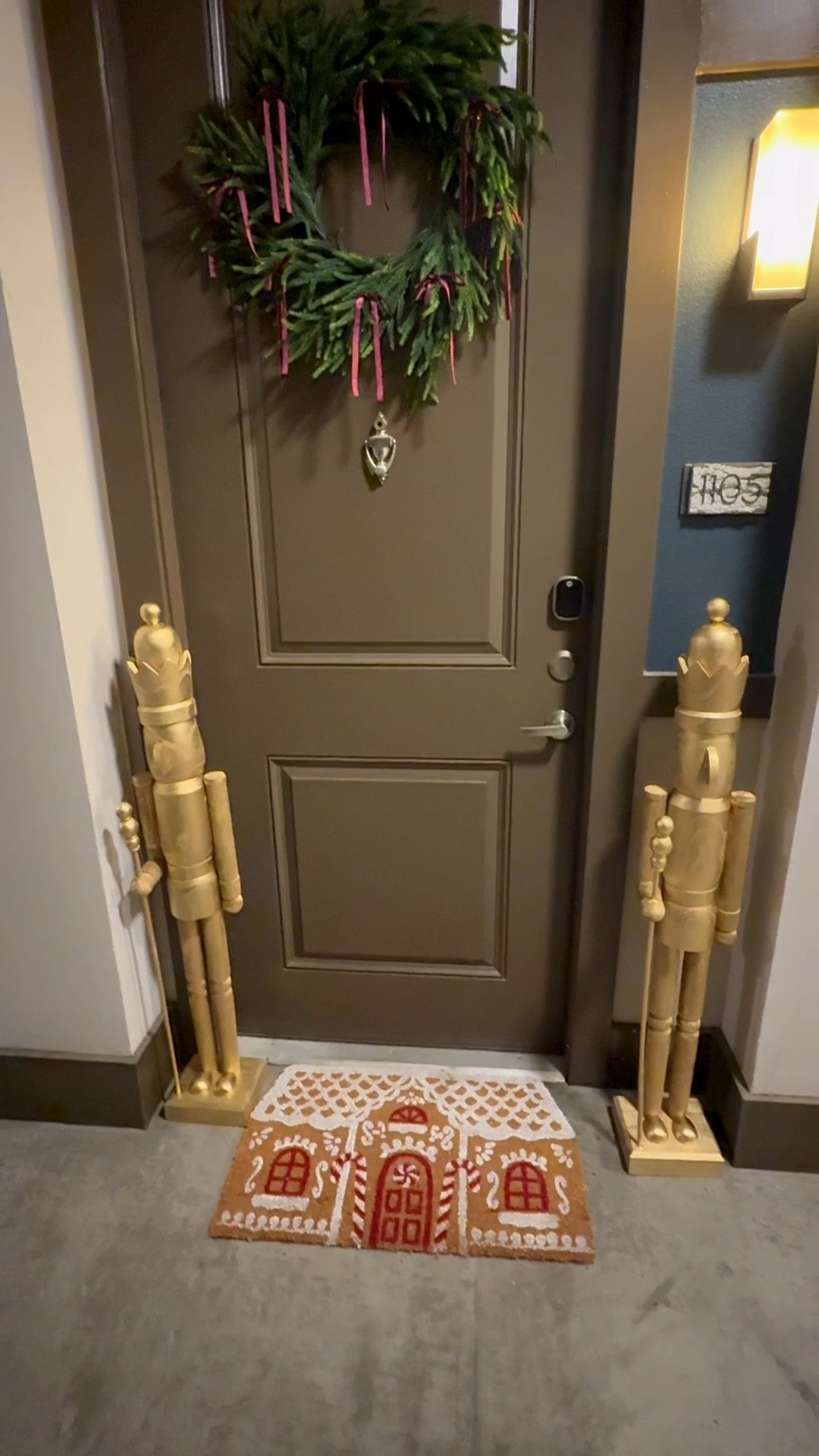 Saw these wooden nutcrackers and had to bring them home! A little gold paint and my doorstep is officially Christmas-ready ✨🎄

#LTKSeasonal #LTKHome #LTKHoliday