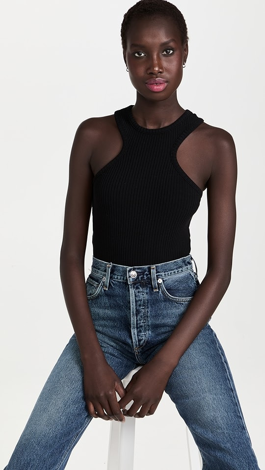 AGOLDE Bea Tank: Cutaway Tank | SHOPBOP | Shopbop