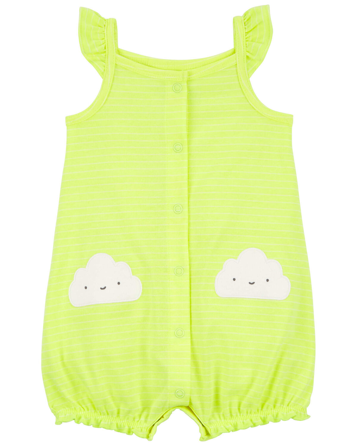Neon Yellow Baby Cloud Snap-Up Romper | carters.com | Carter's