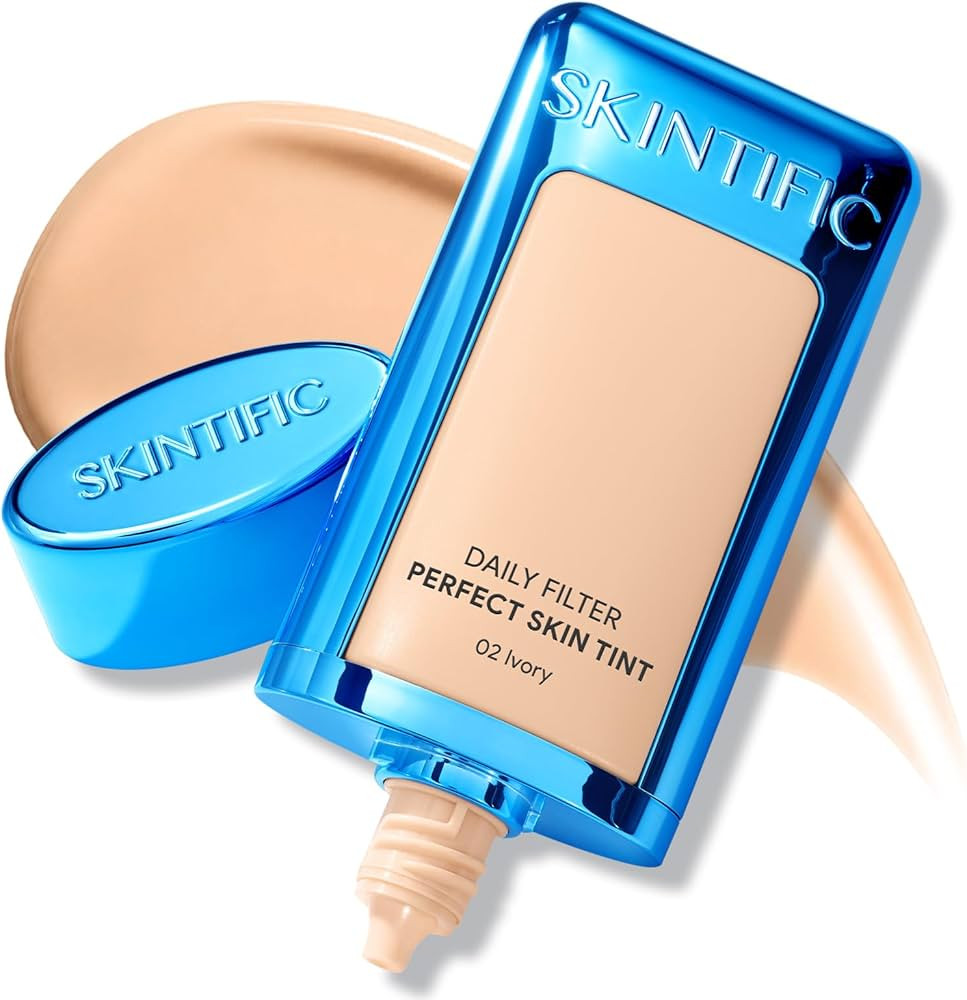 SKINTIFIC Daily Filter Perfect Skin Tinted, BB Cream, #02 Ivory | Amazon (US)