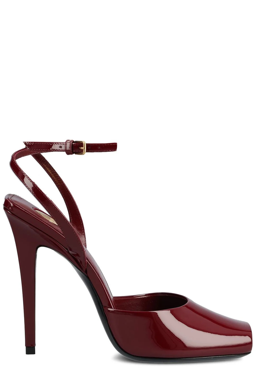 Saint Laurent La Scandale Open Toe Sandals | Cettire Global