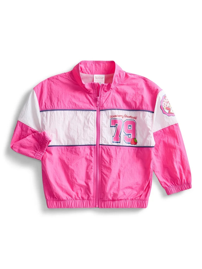 Strawberry Shortcake Toddler Full Zip Jacket with Long Sleeves, Sizes 12M-5T | Walmart (US)