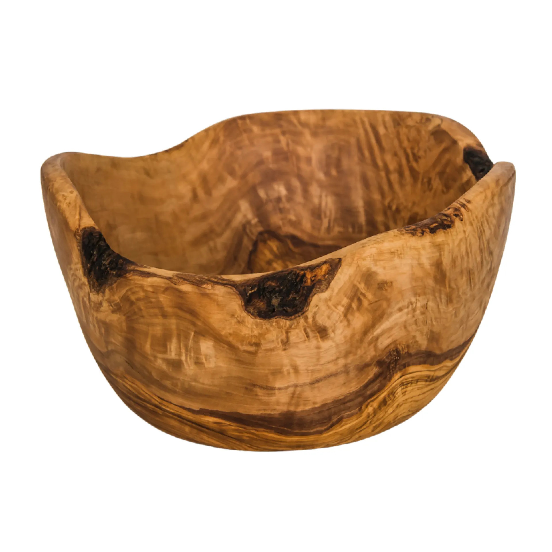 Large Rustic Olive Wood Bowl - Cove Home | Cove Home