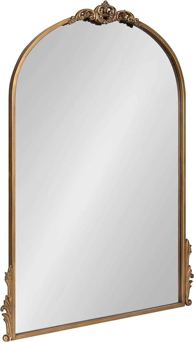 Kate and Laurel Myrcelle Decorative Framed Wall Mirror, 25x33, Gold | Amazon (US)