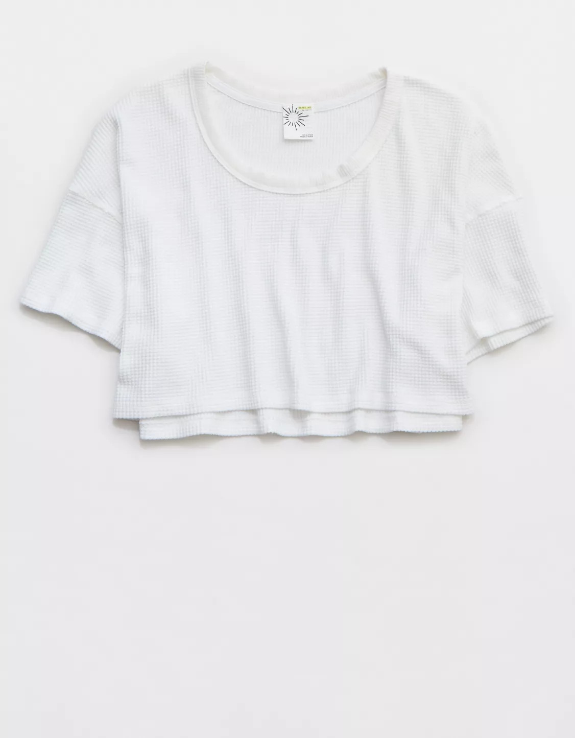 OFFLINE By Aerie Wow! Waffle Scoop T-Shirt | Aerie