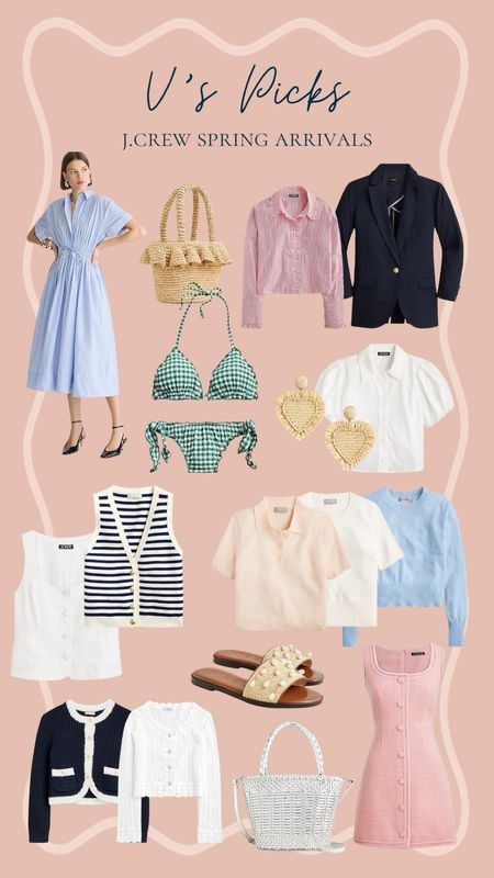 J.crew new arrivals/spring favorites