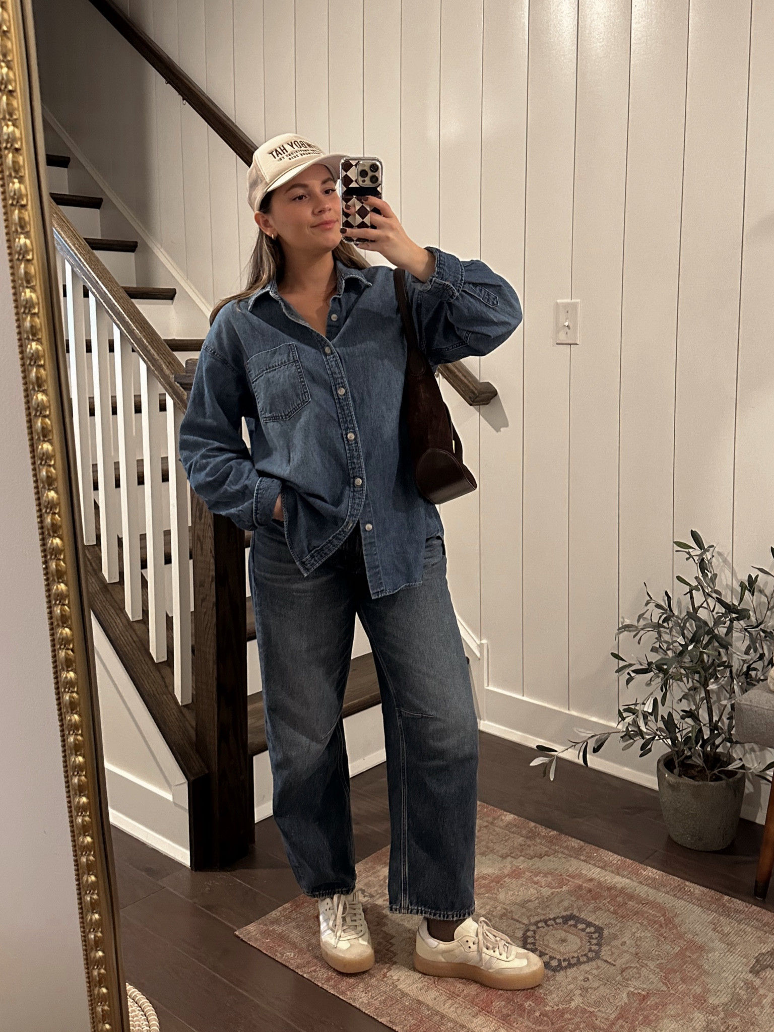 Wearing a small in the shirt & 28 regular in the jeans! 