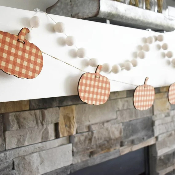 Fall Decor Pumpkin Banner Pumpkin Garland Fall Banner Fall | Etsy | Etsy (US)