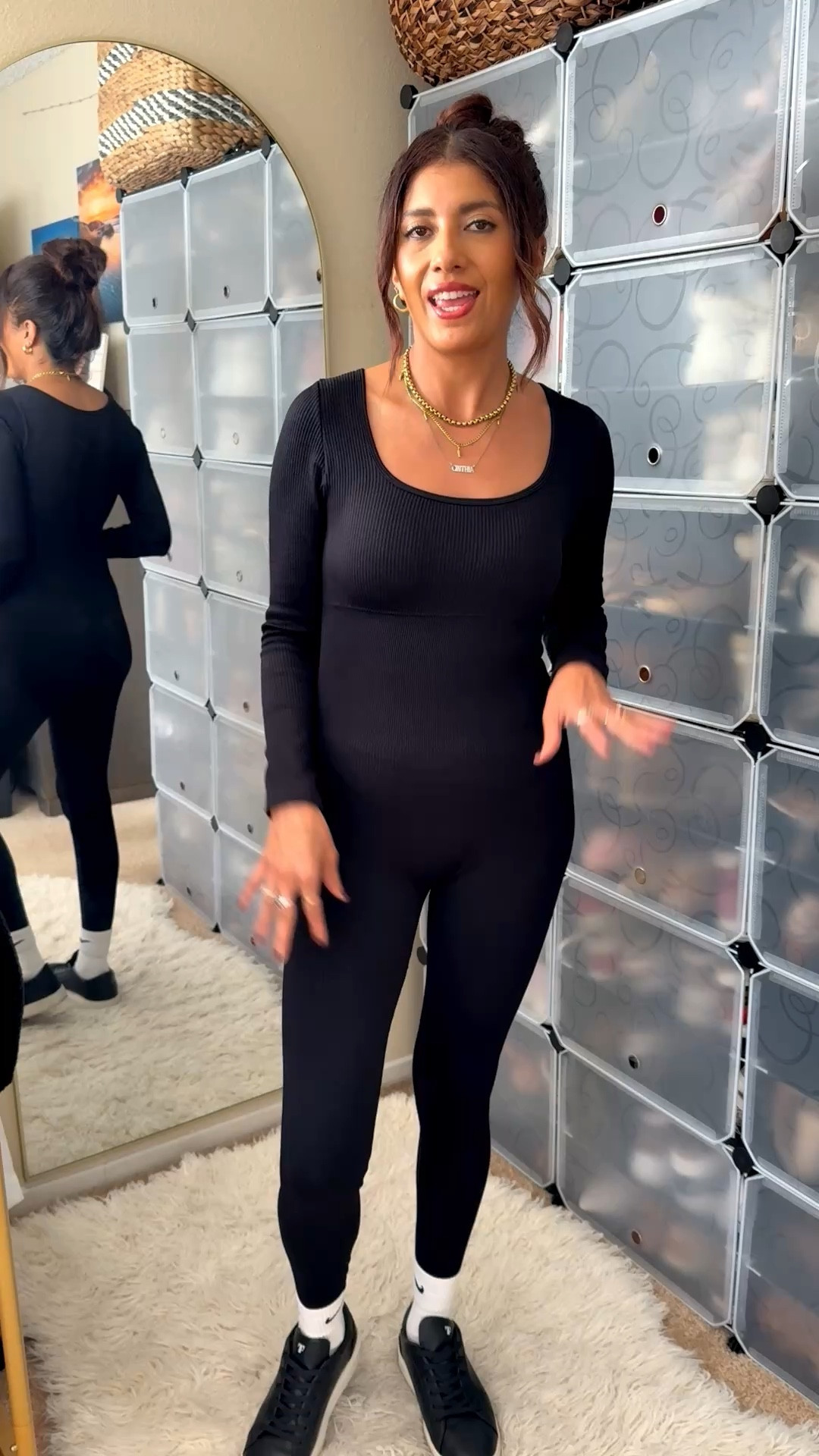 Two new UPushAll must-haves that I’m obsessed with!
The wireless racerback push-up bra adds a full cup size with the prettiest lift and zero discomfort — wearing 34A.
And the UPushAll jumpsuit is a total dream: built-in bra, removable padding, tummy control, and the most flattering curve-hugging fit — I’m in size Small.
Already adding the other colors to my cart! 🤍

upushall bra, upushall jumpsuit, wireless push up bra, racerback bra, adds a cup size bra, comfortable bra, seamless bra women, flattering jumpsuit, tummy control jumpsuit, built in bra jumpsuit, removable padding jumpsuit, lounge jumpsuit, athleisure outfit, amazon fashion finds, amazon must haves, size small reference, size 34A reference, cinthia jensen style, viral amazon products, everyday essentials for women



#LTKootd #LTKActive #LTKfitnessgoals