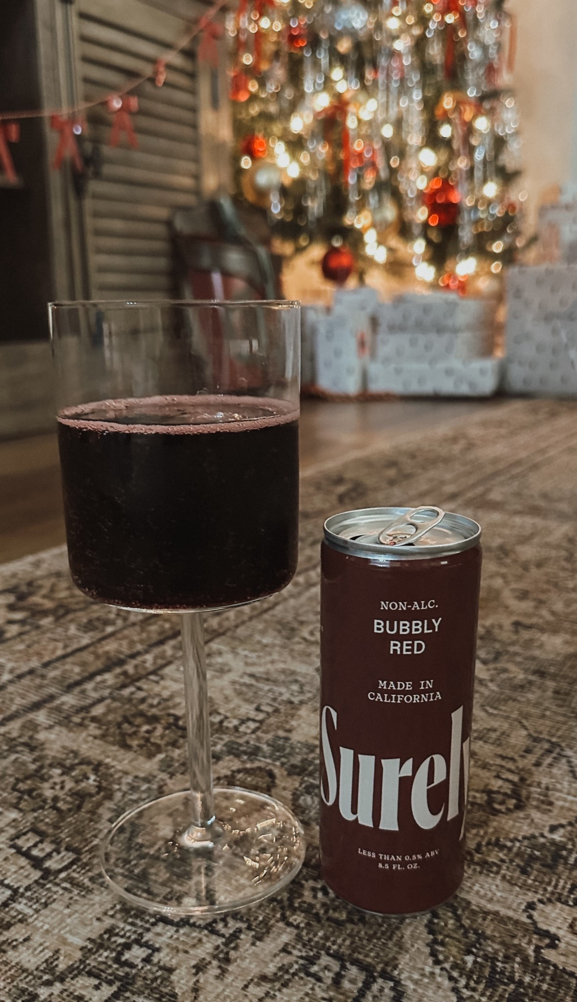 I am on a try-all-the-non-alcoholic-wines-I-can kick right now. And this dry red was my first can of red! If you're breastfeeding or just no longer drinking alcohol, this is a must-try!
