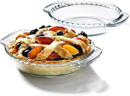 Anchor Hocking Mini Pie Plate Oven Basics, Glass, 6-Inch, Clear | Amazon (US)