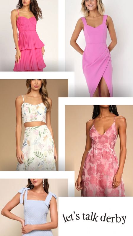 Kentucky Derby spring dress options for under $100 from Lulus 

#LTKfindsunder100 #LTKSeasonal