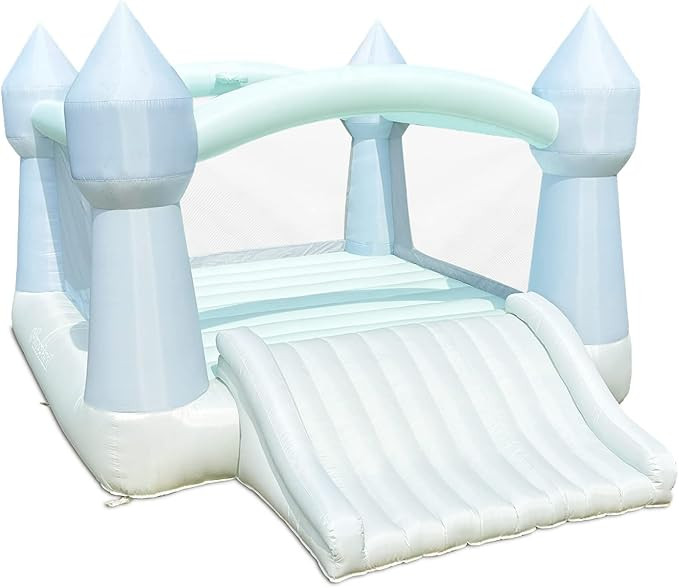 Bounceland Party Castle Daydreamer Mist Bounce House, 16.4 ft L x 13.1 ft W x 9.3 ft H, Basketbal... | Amazon (US)