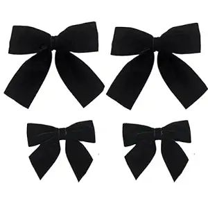 Large Velvet Hair Bows,Large Bows Alligator Clips Hair Accessories for Little Teen Toddler Girls ... | Amazon (US)