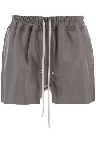 RICK OWENS gabe leather shorts for men | Residenza725 US