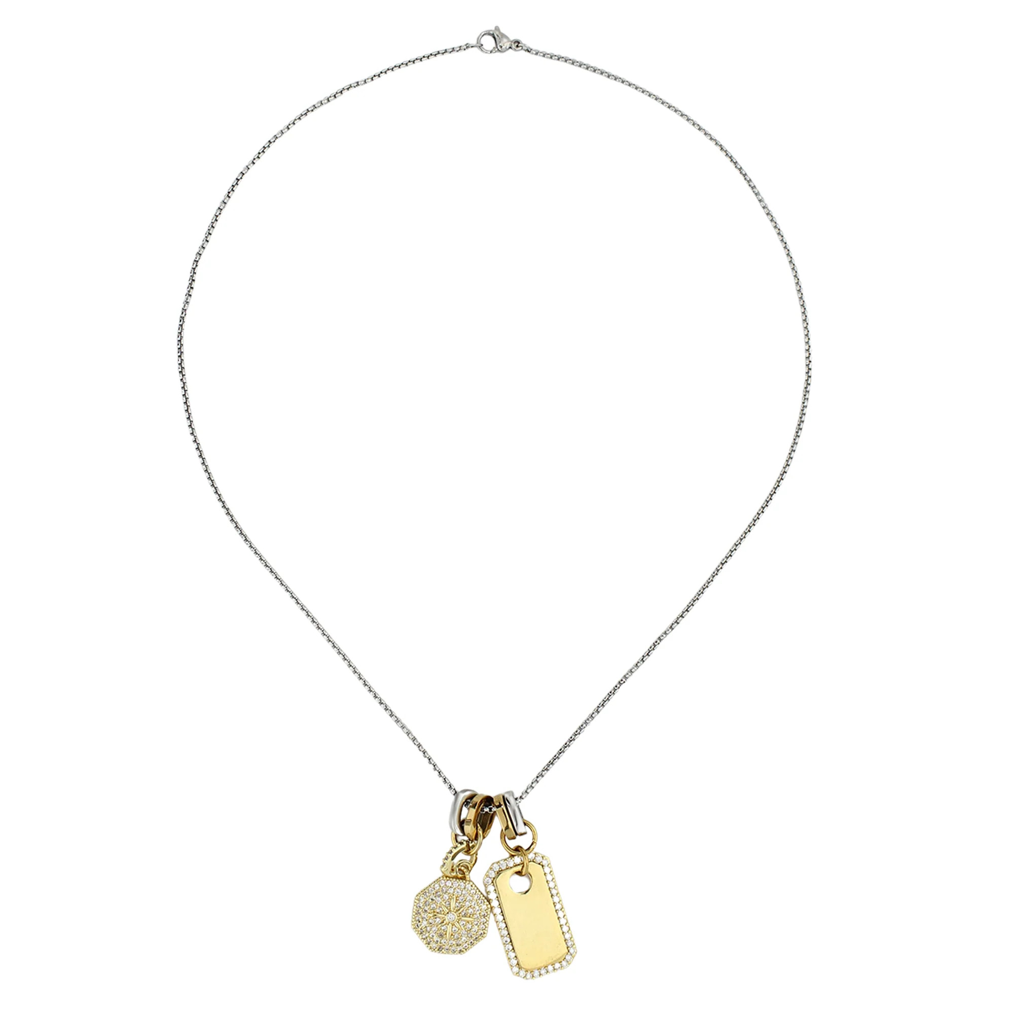 TAG CHARM NECKLACE | Artizan Joyeria