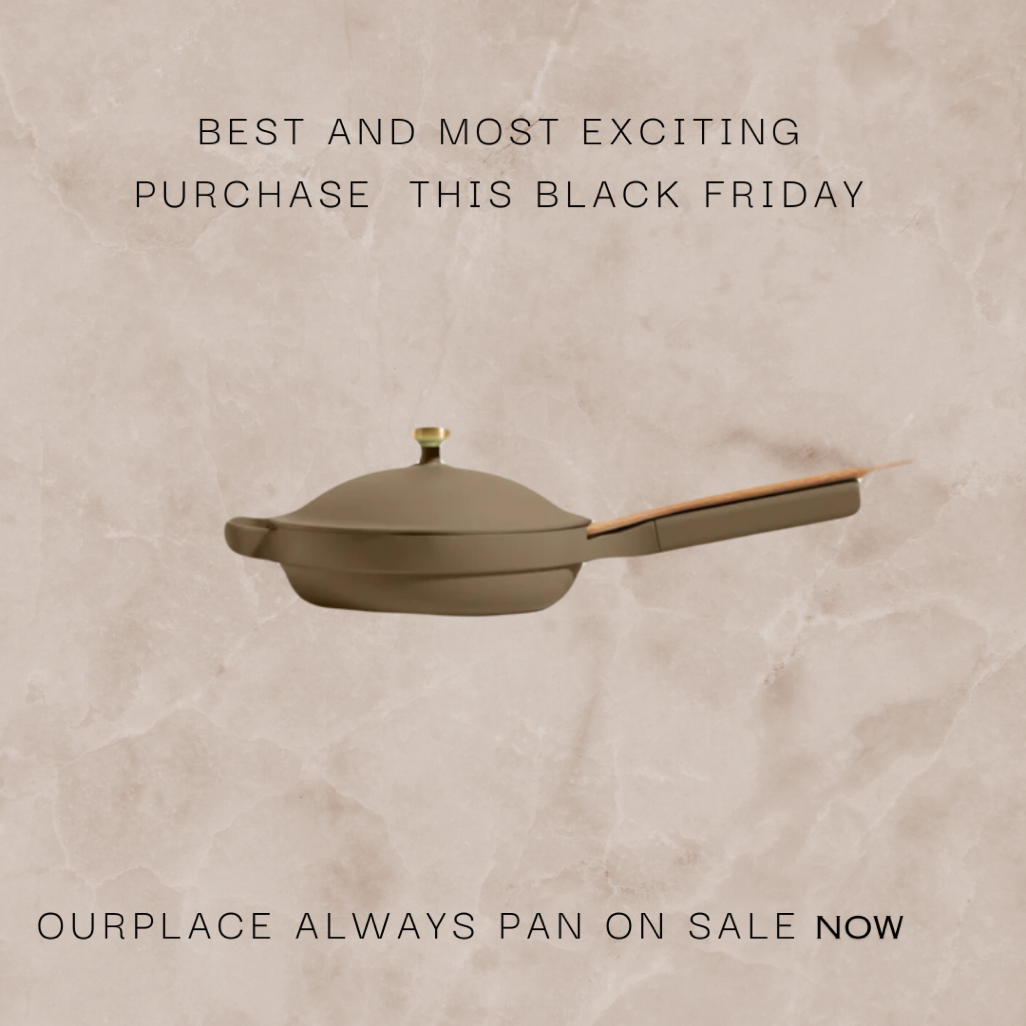 Our place always pan on sale now for Black Friday!!

#LTKHoliday #LTKCyberWeek #LTKGiftGuide