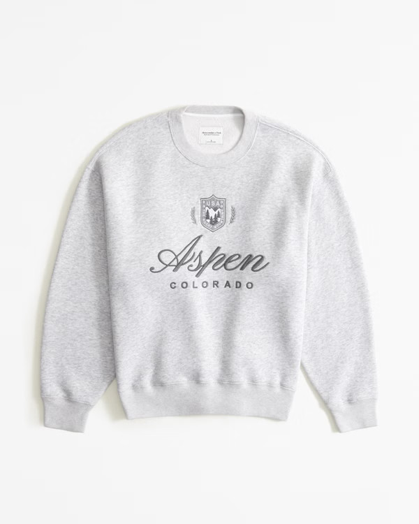 Ski Destination Vintage Sunday Crew | Abercrombie & Fitch (US)