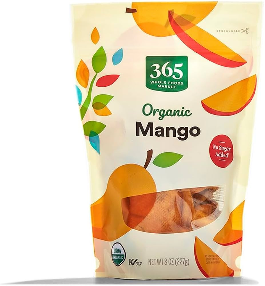 365 by Whole Foods Market, Mango Slices Organic, 8 Ounce | Amazon (US)