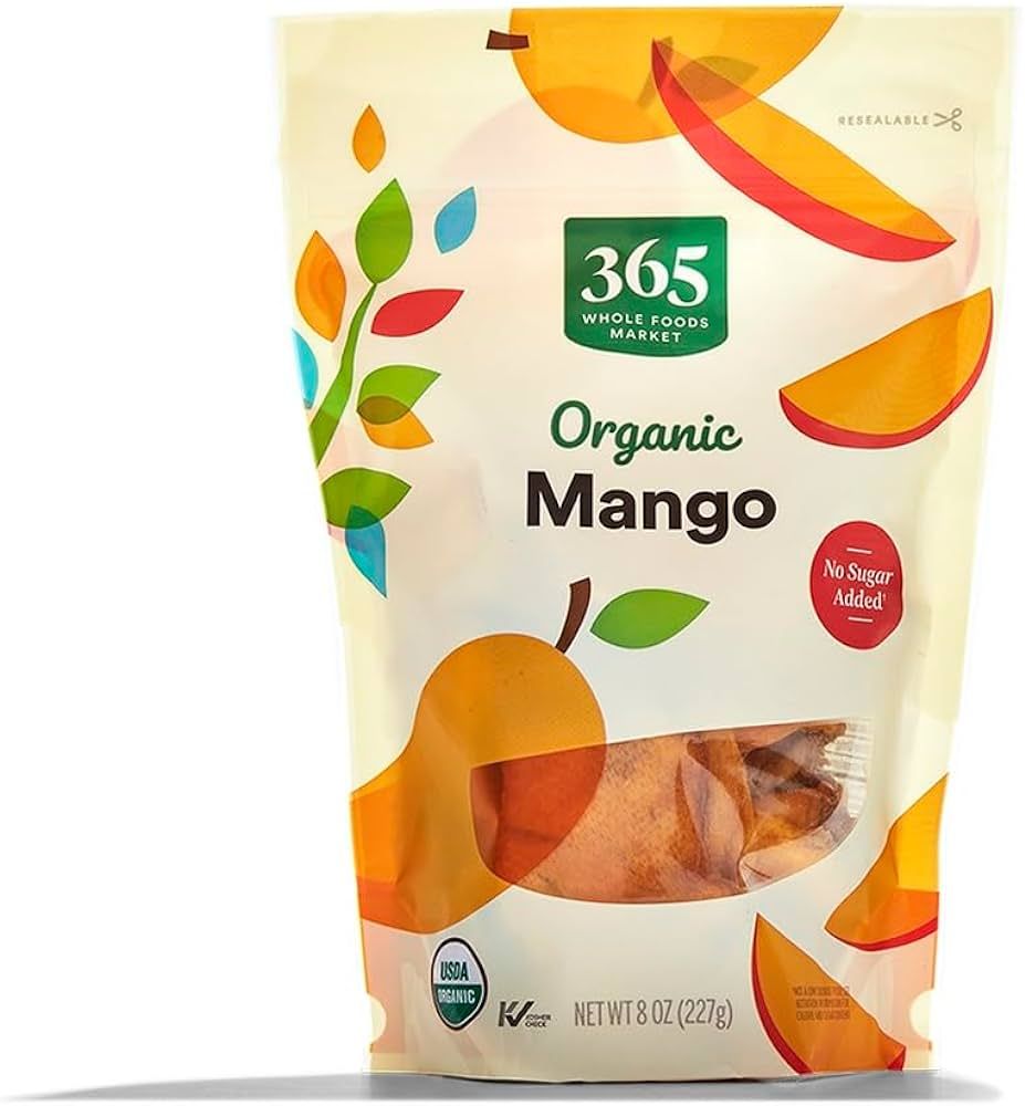 365 by Whole Foods Market, Mango Slices Organic, 8 Ounce | Amazon (US)