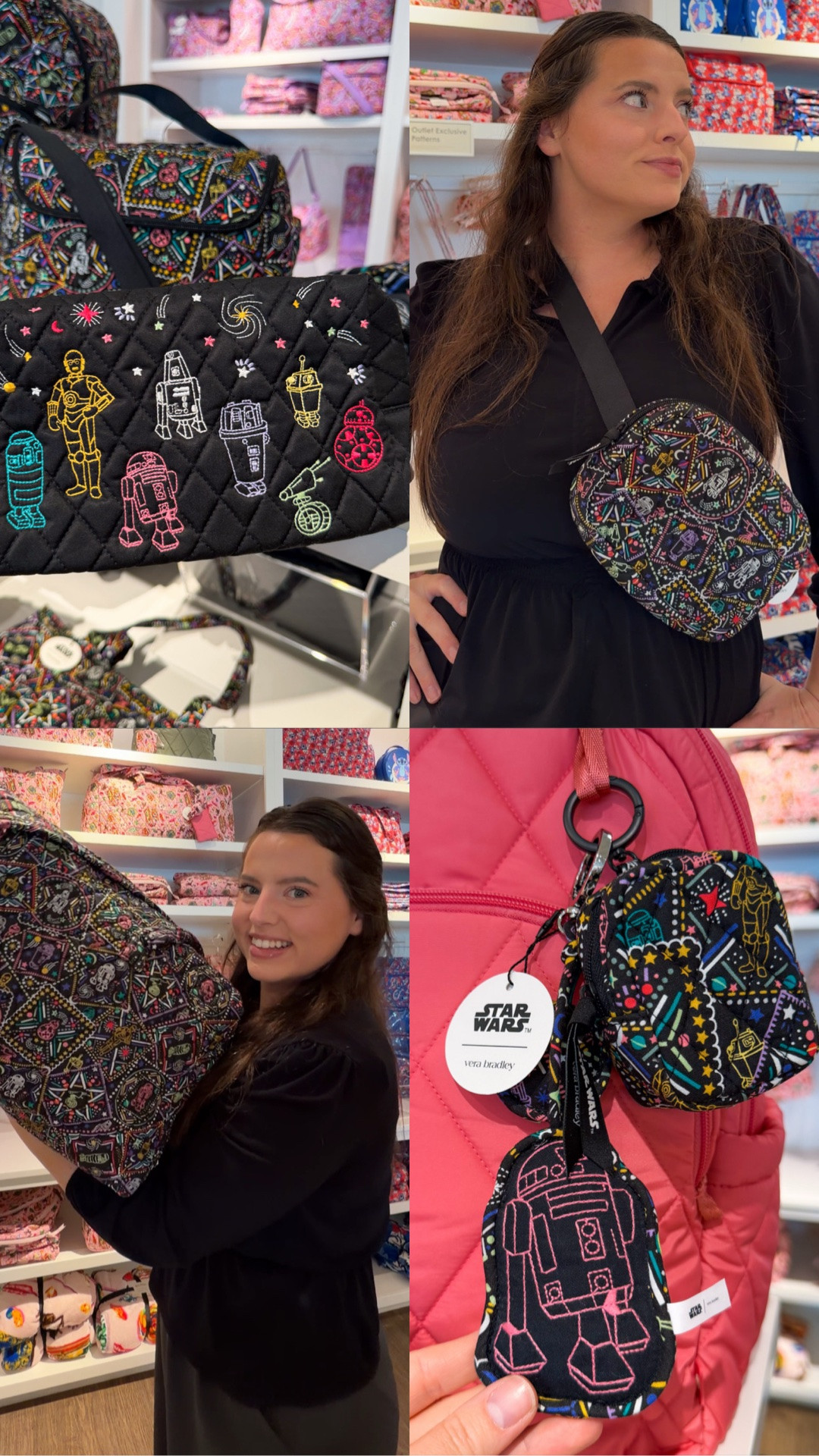 Vera Bradley, Star Wars, Vera Bradley Star Wars, Star Wars collection, Disney style, Disney fashion, Disney accessories, Star Wars fans, Disney parks style, Disney outfit, Star Wars merch, Star Wars bag, Disney handbag, Disney backpack, travel essentials, Disney lifestyle, geek chic, Disney lover, Disney finds, Disney shopping, theme park style, gift ideas, Disney influencer, Disney creator, crossbody bag, tote bag, character collection, limited edition, galactic style, Disney aesthetic, everyday accessories, LTK, LTK creator, shop my look, fashion finds, trending finds, Disney fashion finds, Star Wars style, Disney must haves, park day essentials, Disney outfit inspiration
