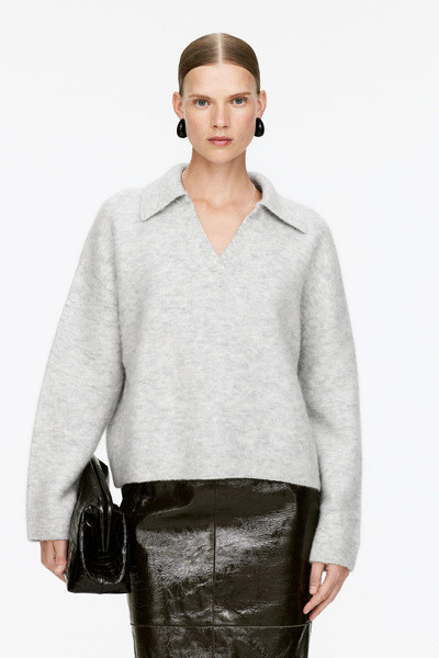 Pull en mélange de laine et d'alpaga | Arket EU