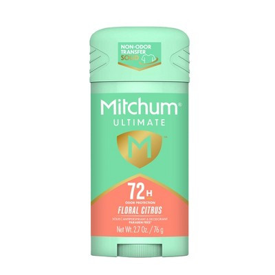 Mitchum 72-Hours Women's Solid Deodorant - Floral Citrus - 2.7oz | Target