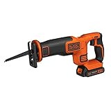 BLACK+DECKER 20V MAX* Cordless Reciprocating Saw Kit (BDCR20C) | Amazon (US)