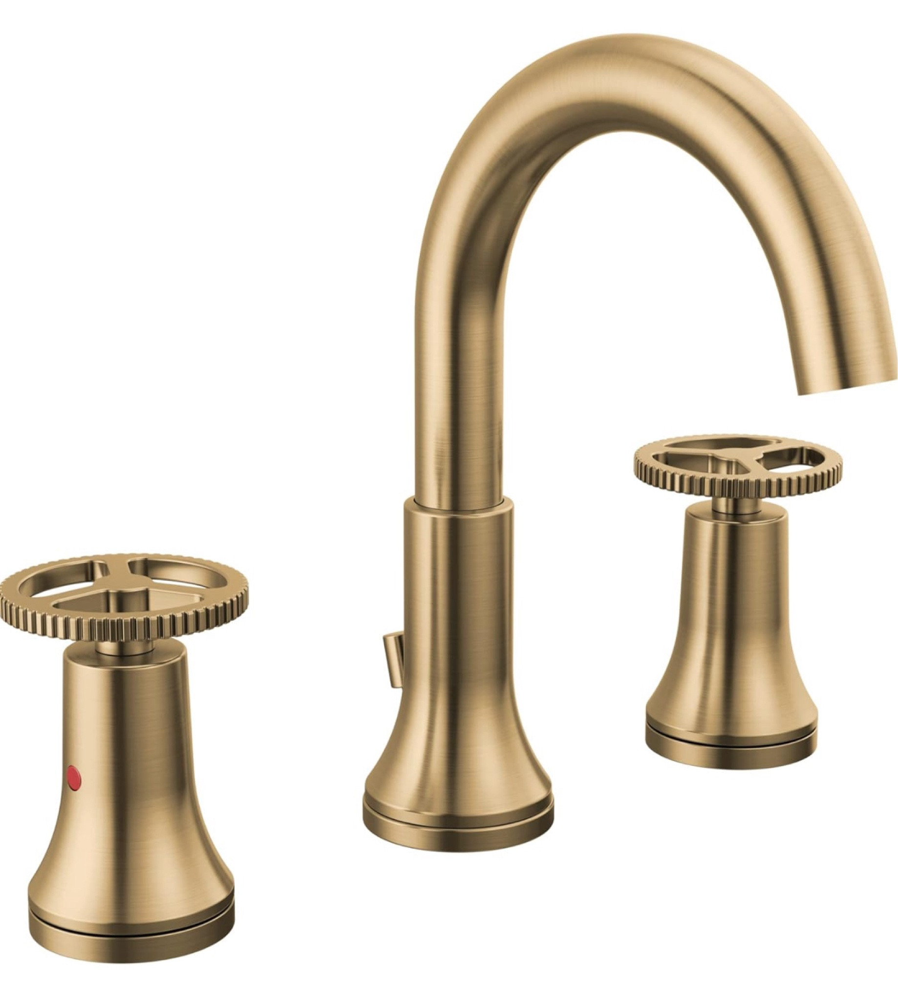 Delta Faucet Trinsic Widespread Bathroom Faucet 3 Hole, Gold Bathroom Faucet, Diamond Seal Technology, Metal Drain Assembly, Champagne Bronze 3558-CZMPU-DST

#LTKStyleTip #LTKHome