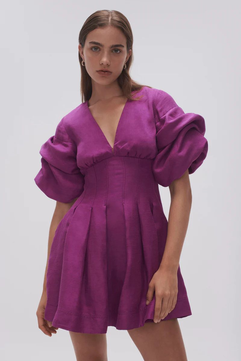 Adelie Puff Sleeve Mini Dress | aje. (US, UK, Europe, ROW)