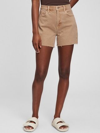 4" High Rise Denim Shorts with Washwell | Gap (US)