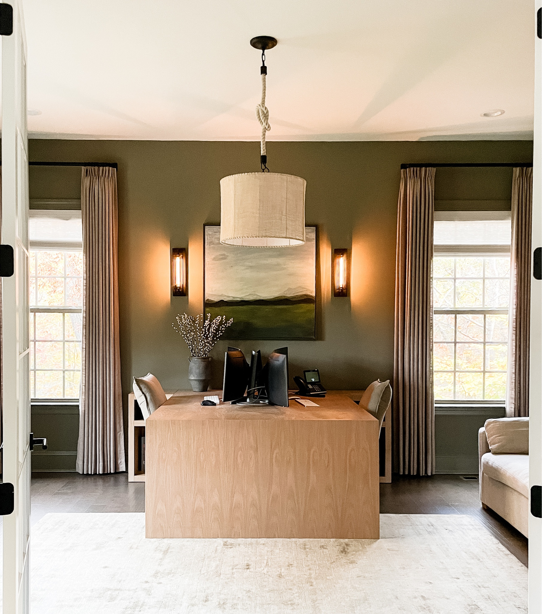 Moody office decor 

#LTKhome