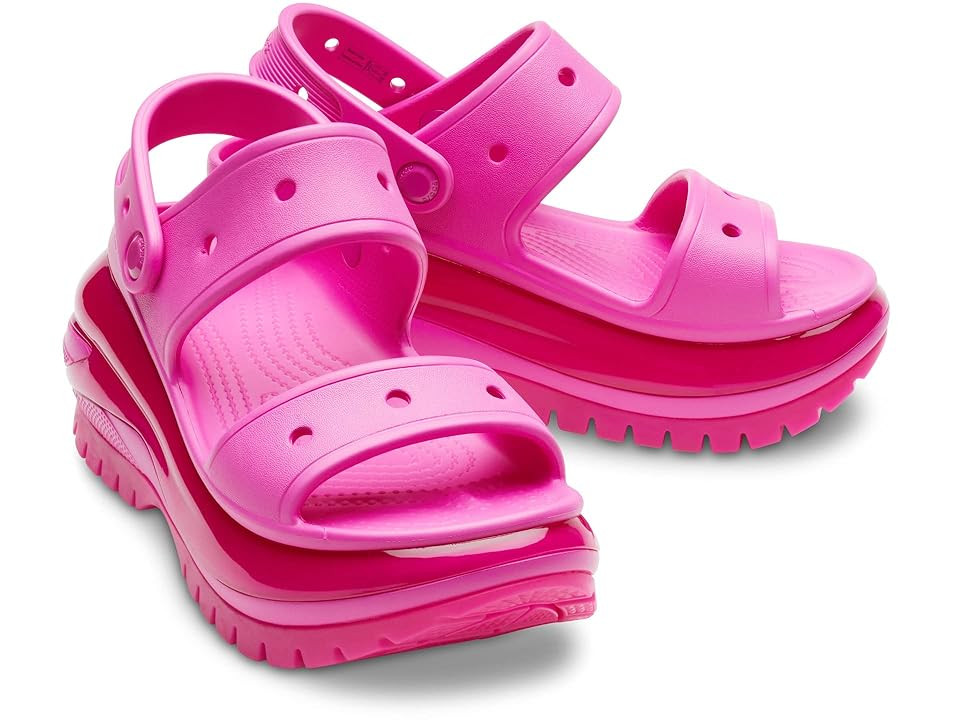 Crocs Classic Mega Crush Sandal (Juice) Shoes | Zappos