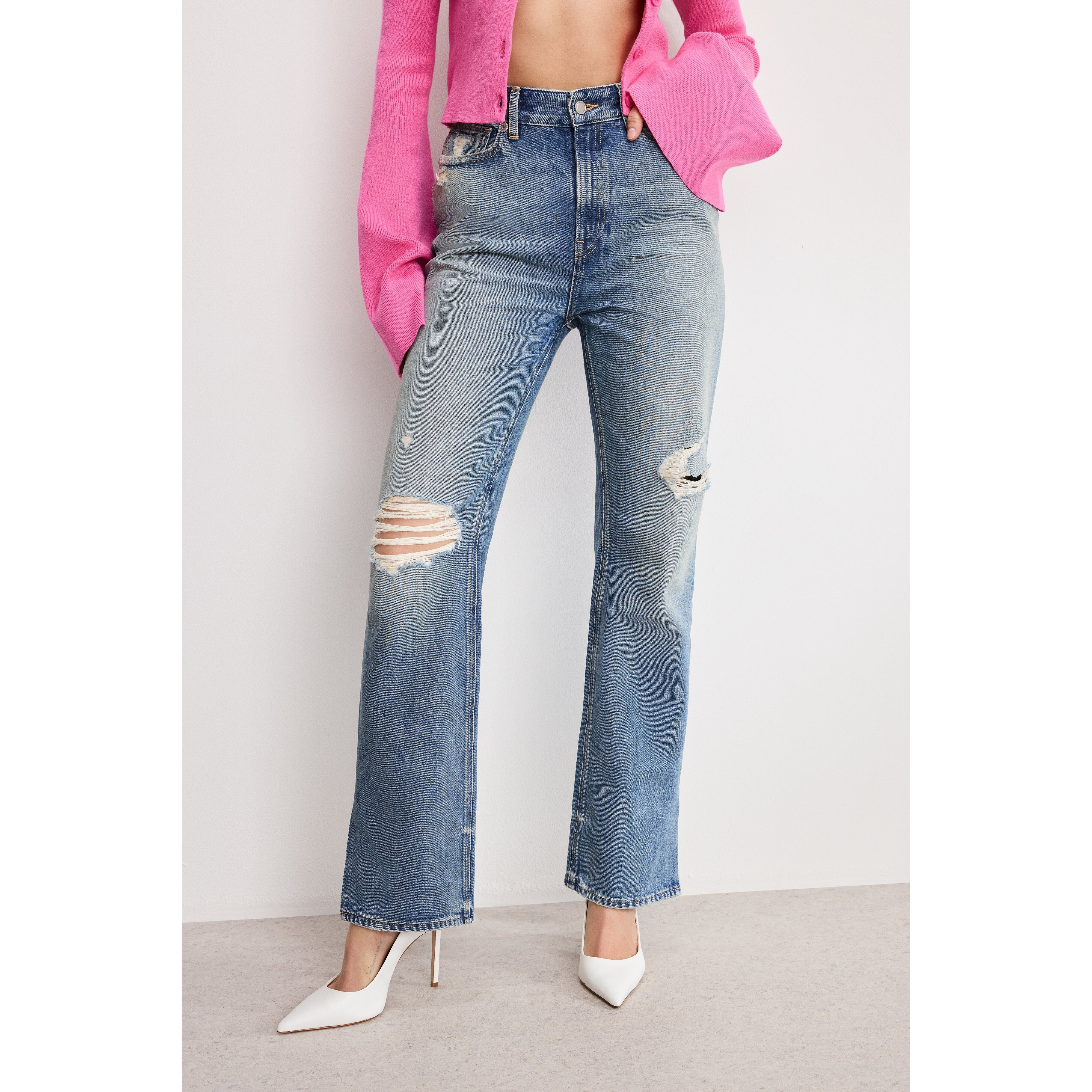 Women's The Khlo� Jean | Indigo, Size 00 | Good American by Khlo� Kardashian | Good American