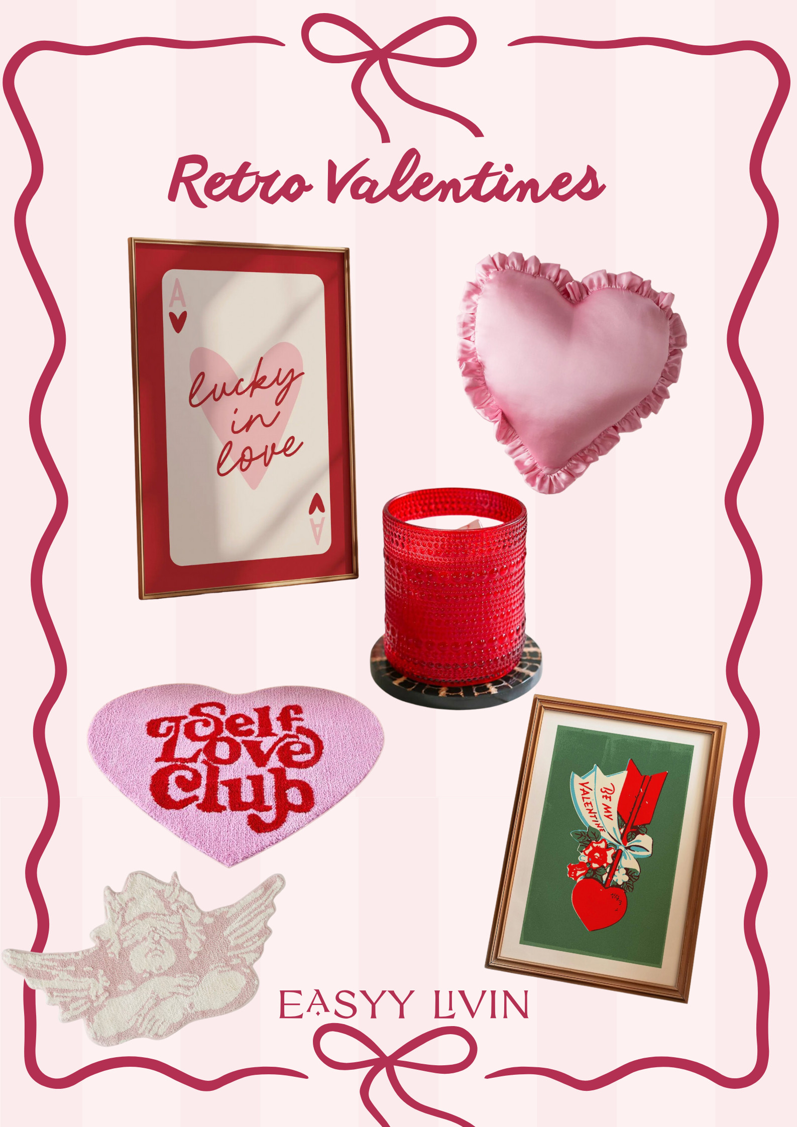 Valentine's Decor for the Retro girly 

 #LTKSeasonal #LTKHome #LTKParties