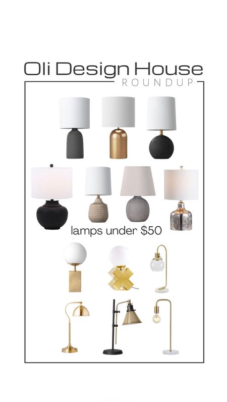 Lamps under $50!!

#LTKFind #LTKunder50 #LTKhome