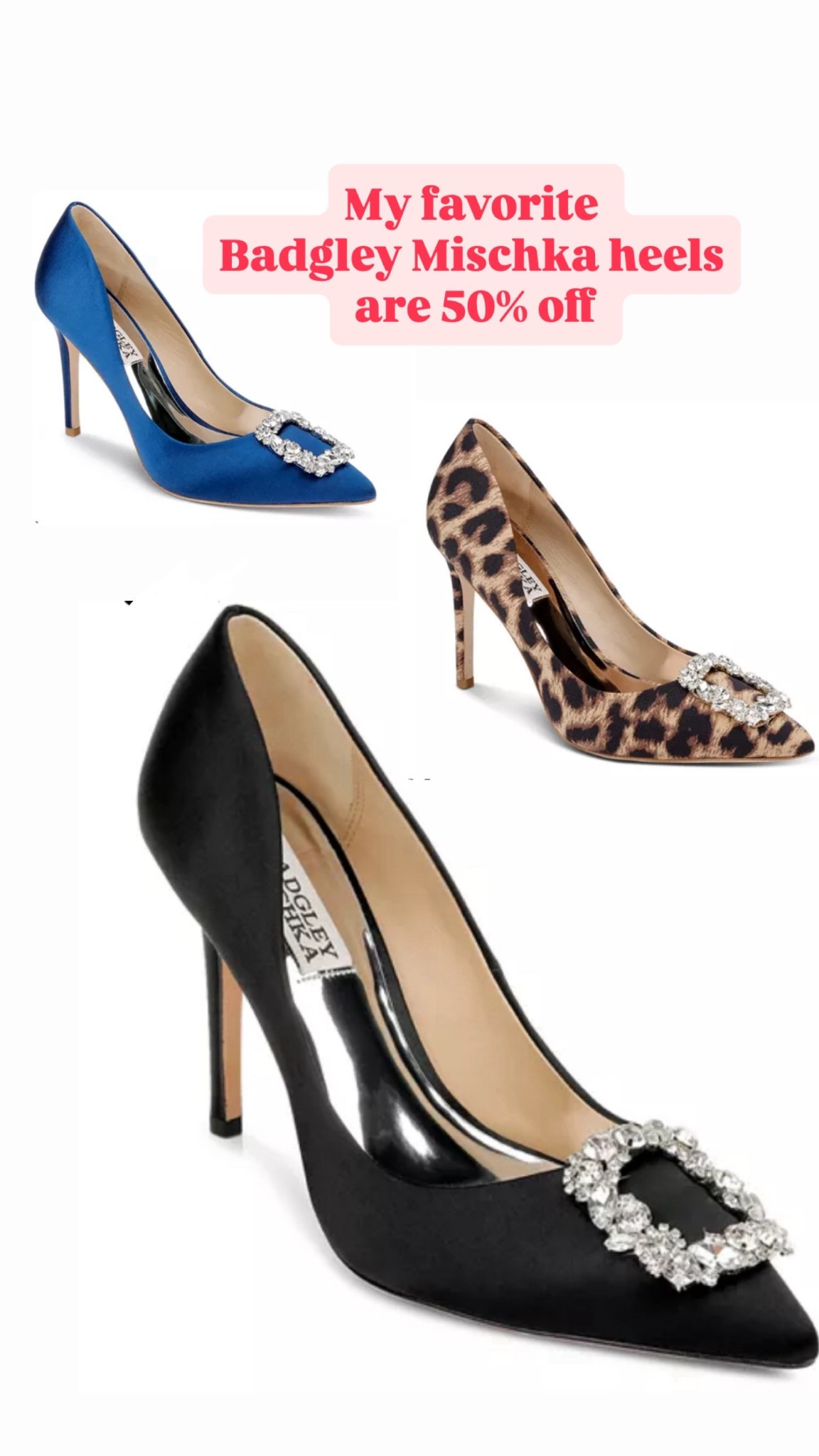 Badgley Mischka heels 50% off 
Dress heel
Dress shoe 
Luxury shoe 
Gift for her 

#LTKHoliday #LTKWedding #LTKSaleAlert