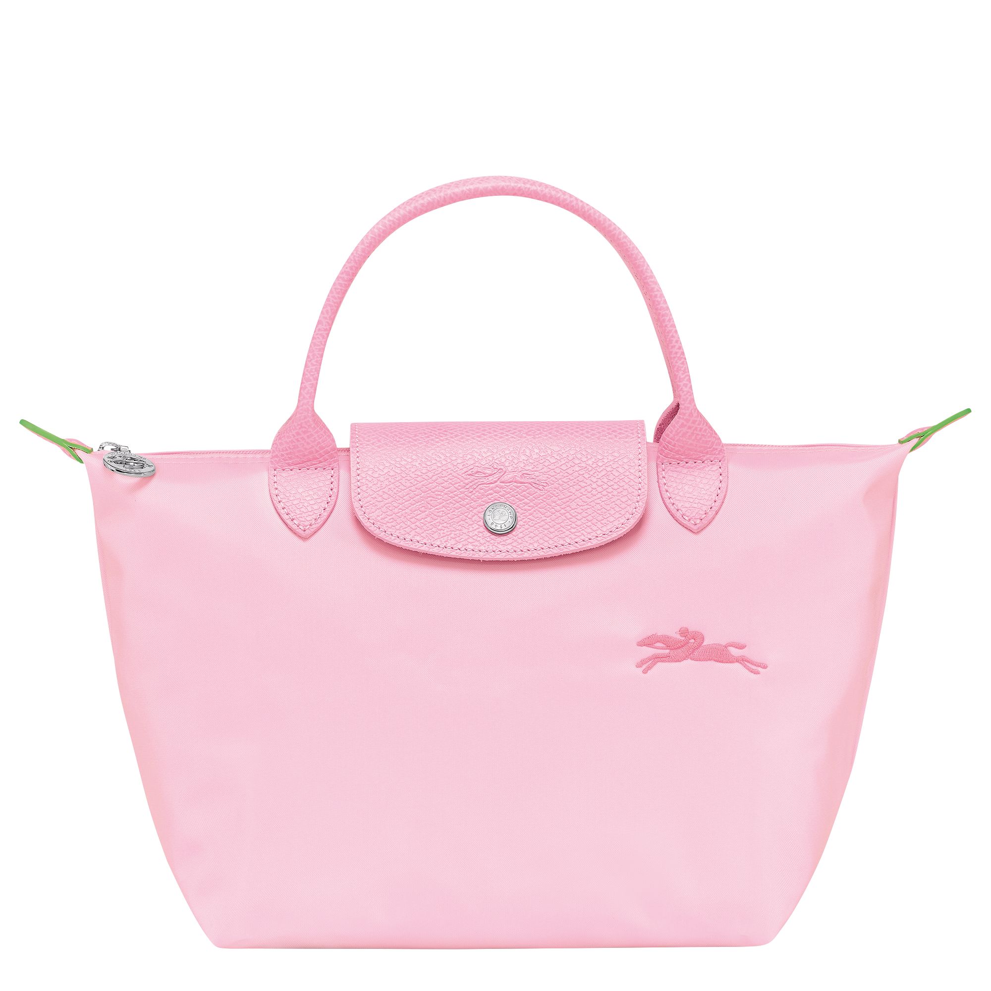 Le Pliage Green S Handbag Pink - Recycled canvas (L1621919P75) | Longchamp EN | Longchamp