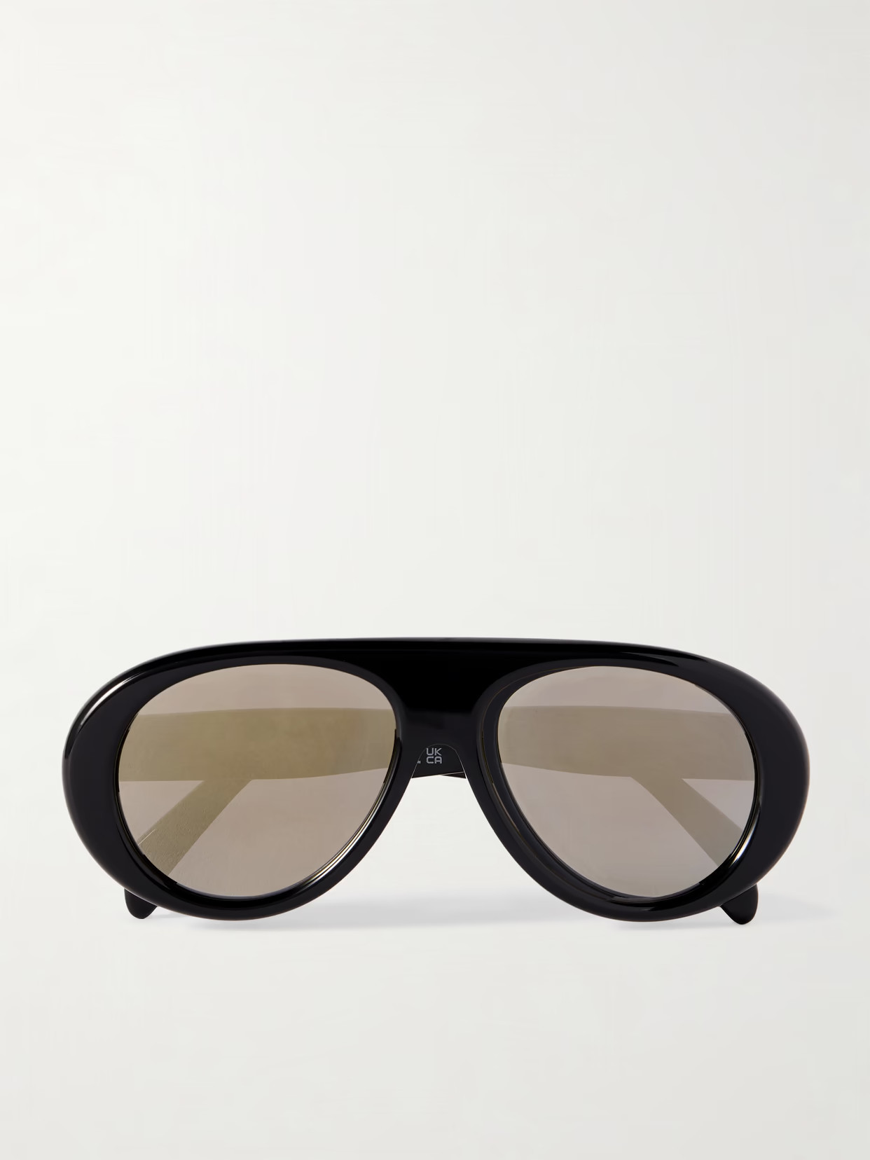 CELINE Eyewear - Aviator-style Acetate Sunglasses - Black | NET-A-PORTER (US)