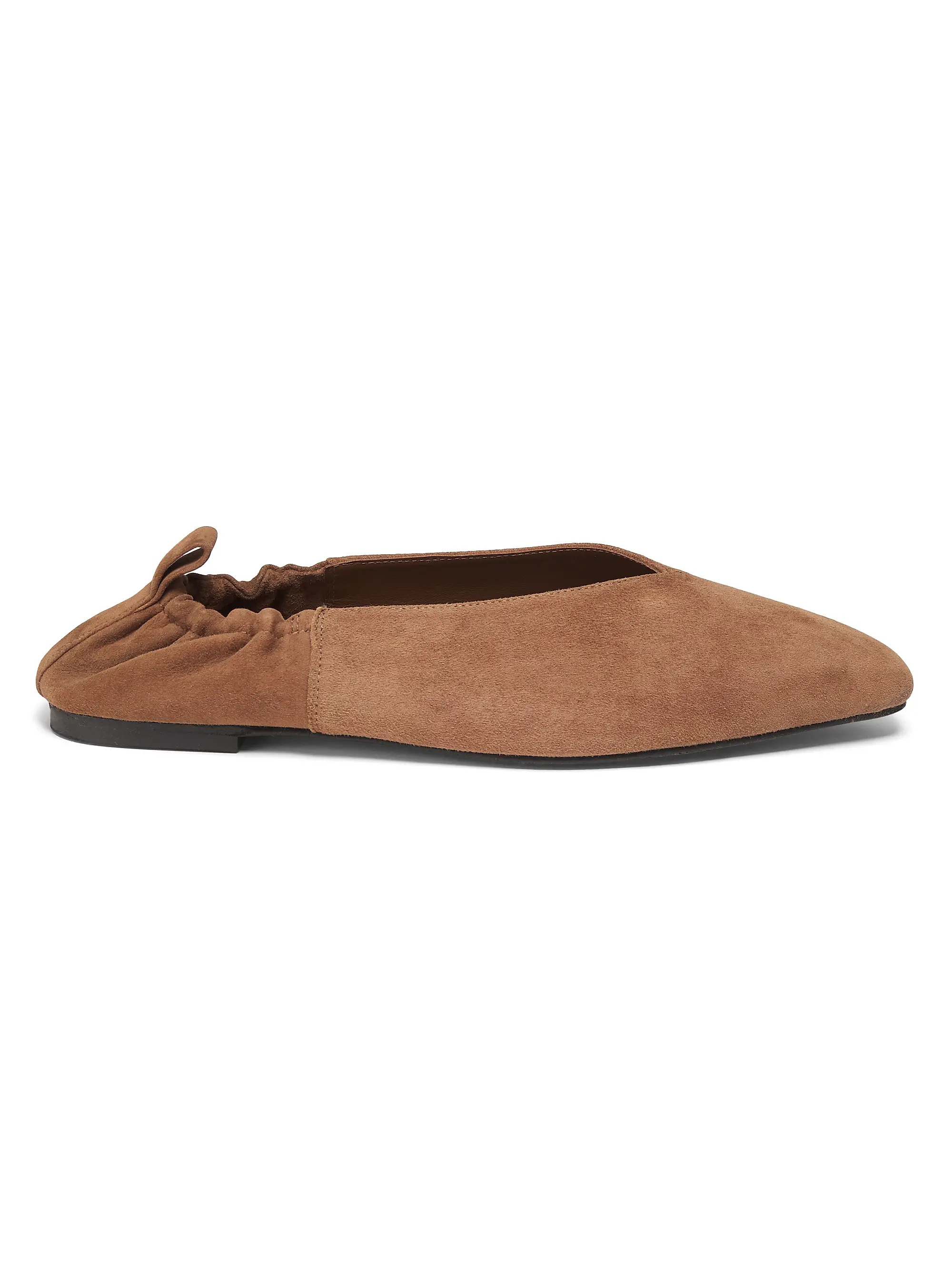Brie Suede Elasticized Ballet Flats | Saks Fifth Avenue
