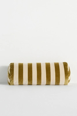 Christina Lundsteen Stripe Bolster Cushion Pillow | Anthropologie (US)