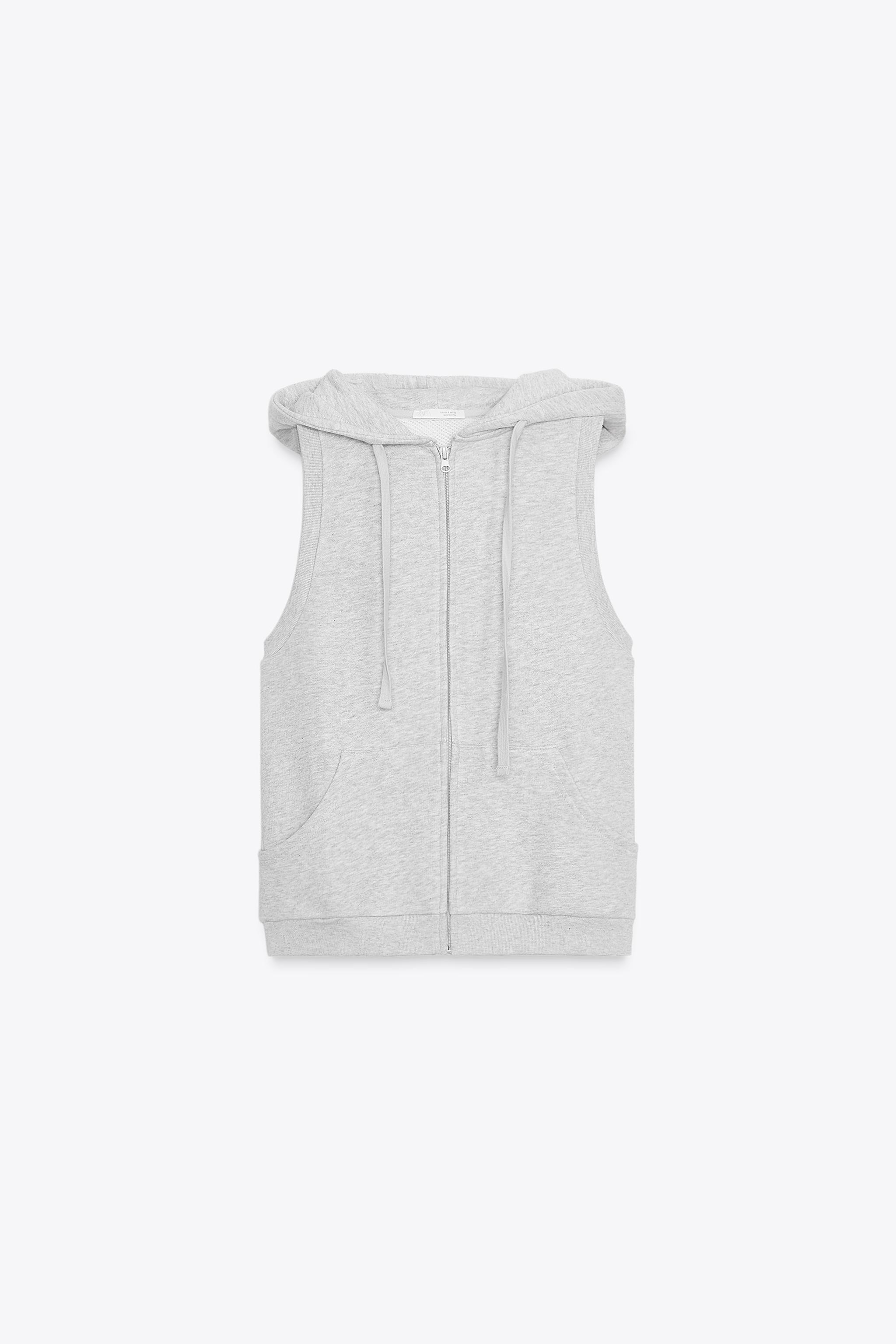HOODED PLUSH VEST | Zara US