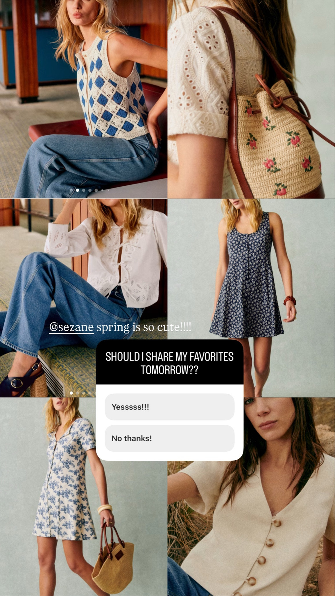 everything I'm saving & craving from Sezane for Spring 

#LTKSeasonal