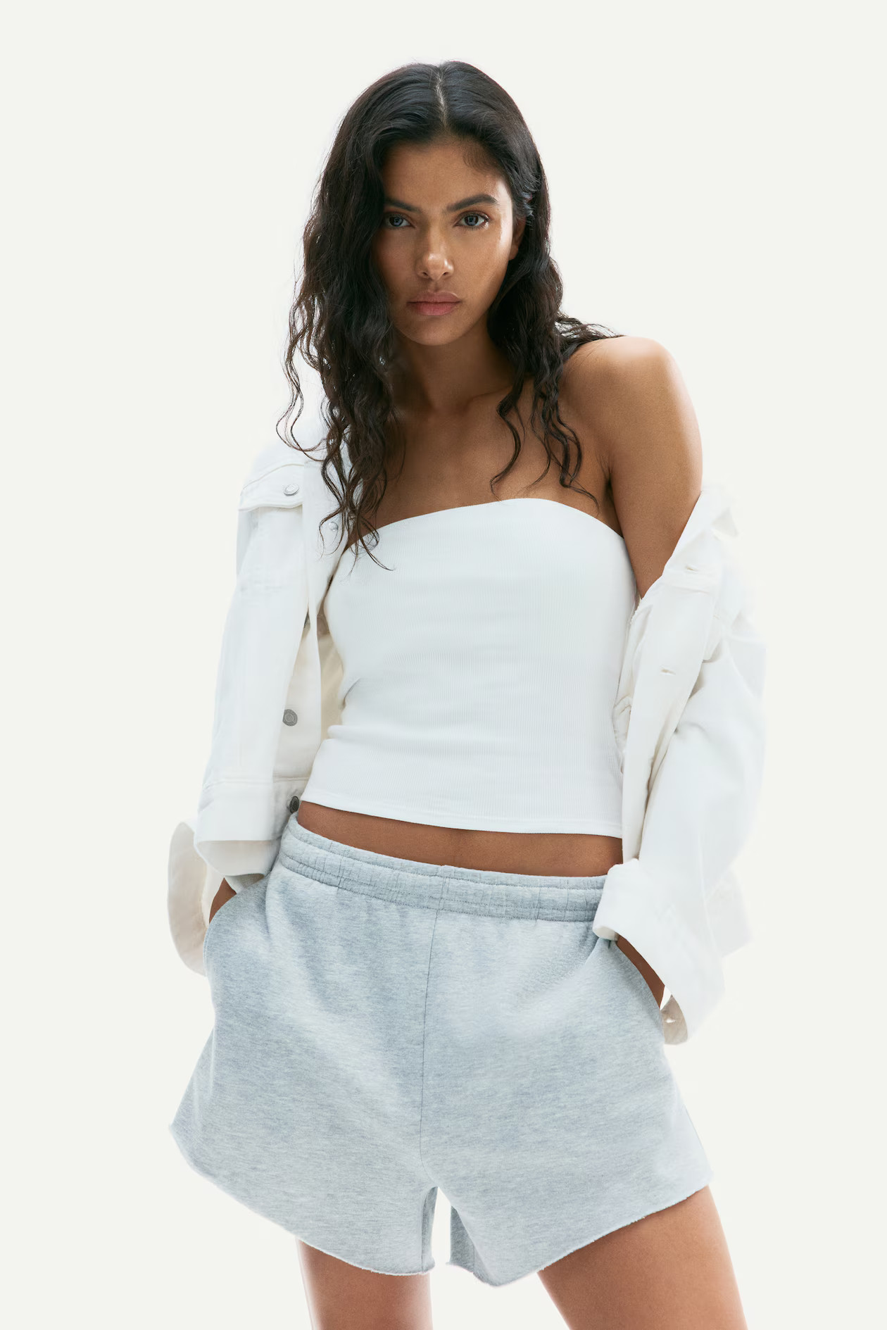 Ribbed tube top | H&M (UK, MY, IN, SG, PH, TW, HK)